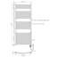 Grimsley Curved Towel Rail Heated Towel Rails