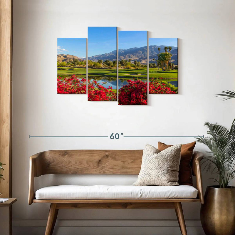 Alvord Palm Springs Serenity, H 27 po x l 43 po