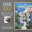 Garden by the Sea - reproduction encadrée de qualité supérieure - prête à être accrochée - aucun clou requis - aucun clou requis-1283852861-1283852860