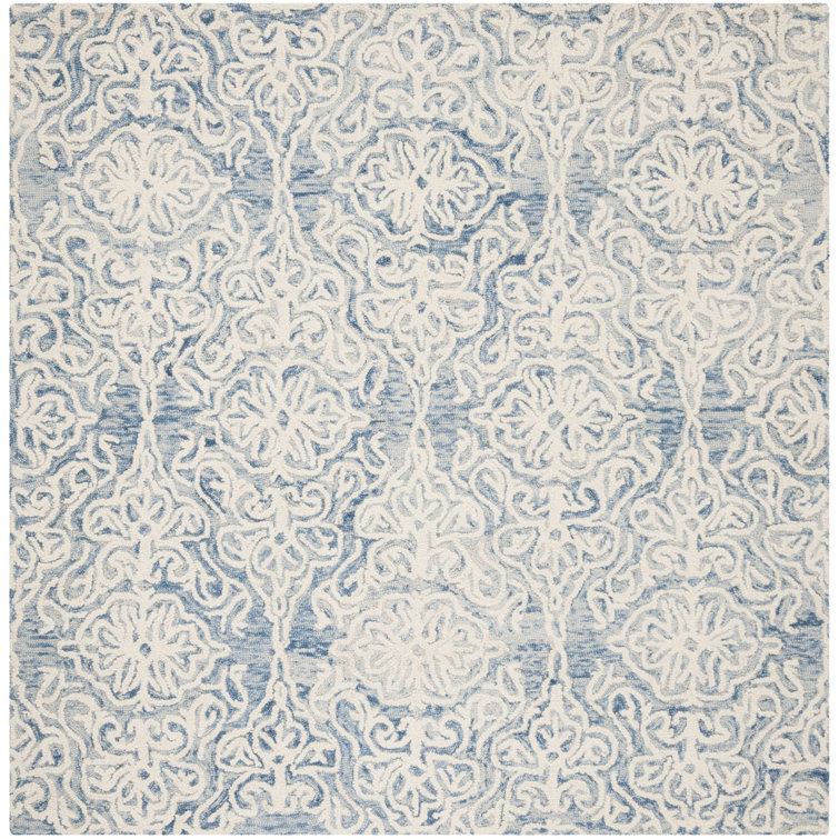 Davyan Hand Tufted Wool Ikat Rug