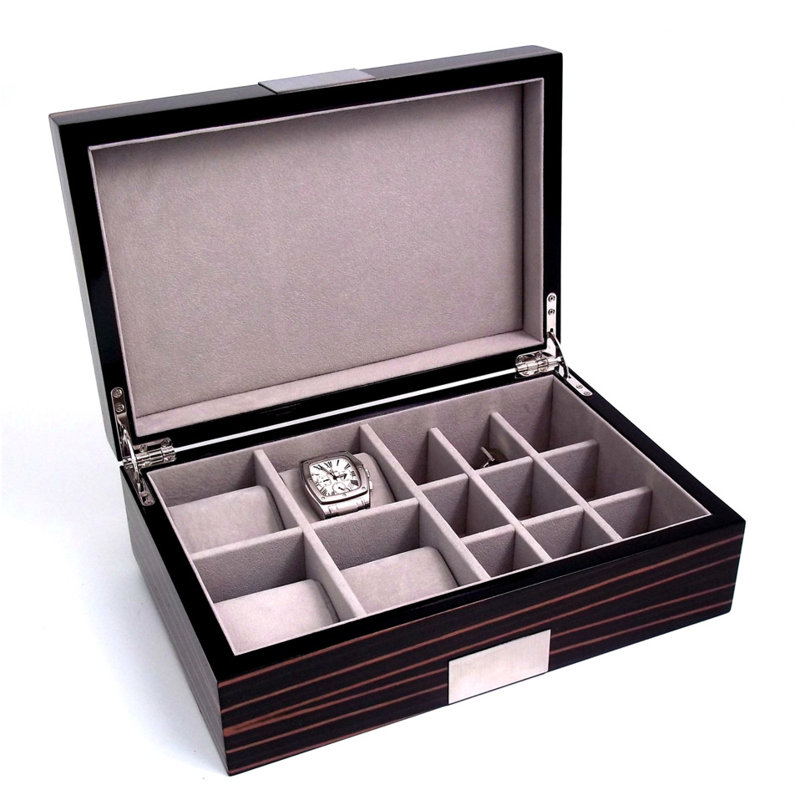 Wood Cufflinks Box +