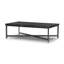 HAMMERED IRON Marble Coffee Table-711199575