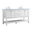 Ensemble de meuble-lavabo double 60 po Bonsai-24949960