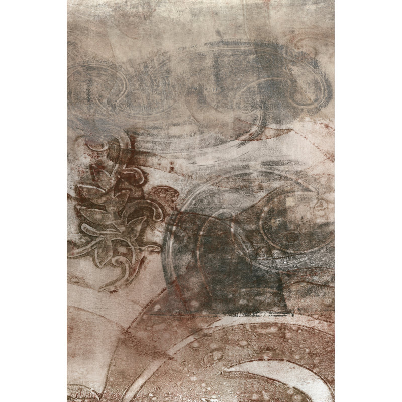 Layered Filigree I by Jennifer Goldberger - Wrapped Canvas Painting, 46cm H x 30cm W x 3.8cm D