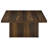 Wide Square Block Base Coffee Table