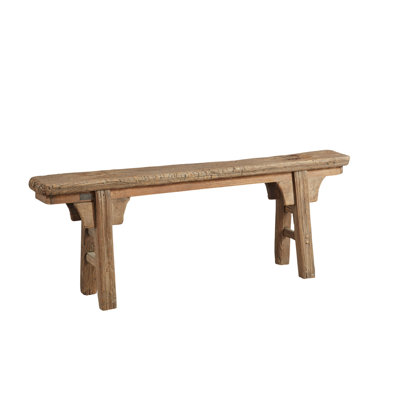 Wood Bench by Furniture Classics
