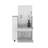 Bar Cart Two Pull-Down Door Cabinets And Two Open Shelves-470834381