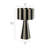 Renae Handwoven Cotton Thread Striped Table Lamp-111178357
