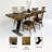 Walnut Solid Wood Dining Table