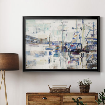 Across A Line - reproduction d'art sur toile encadrée