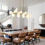 Luminaire suspendu 16 lumières Spoutnik Mid-Century