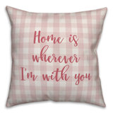 Plaid Throw Pillow
