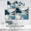 «Blue Abstract», impression sur toile tendue-1556862009