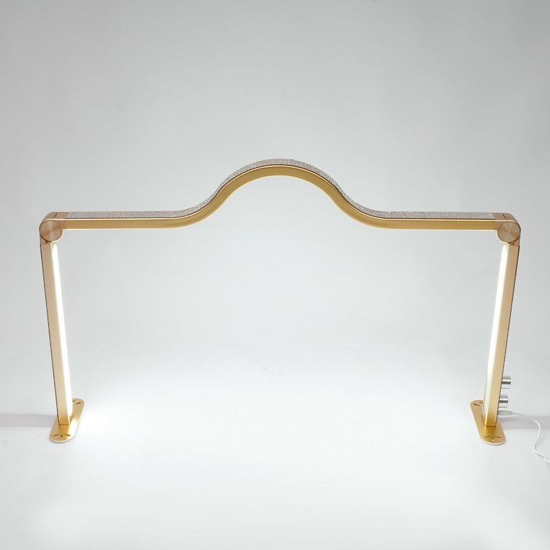 Lash Light Foldable Nail Tech Light, Gold