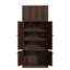 Tall Kitchen Pantry Cabinet 71 Inch Freestanding Storage Cabinet with Doors and Shelves, Adjustable Shelves, E1-Grade Wood, Walnut for Kitchen Pantry, Pantry Cabinets for Kitchen Storage