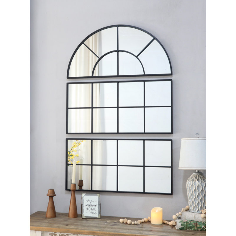 30" x 45" Large Arched Wall Mirror