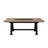 Cargo Extendable Solid Wood Base Dining Table