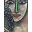 Visage de divinité avec oiseau Advaitha | Art figuratif | Par Krishna Ashok