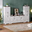 Ensemble de meuble télé mural multifonctionnel, une armoire télé et deux buffets-942050466