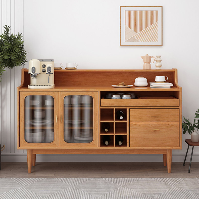 Buffet minimaliste moderne de style européen, H 40,9 po x l 59 po x P 15,7 po