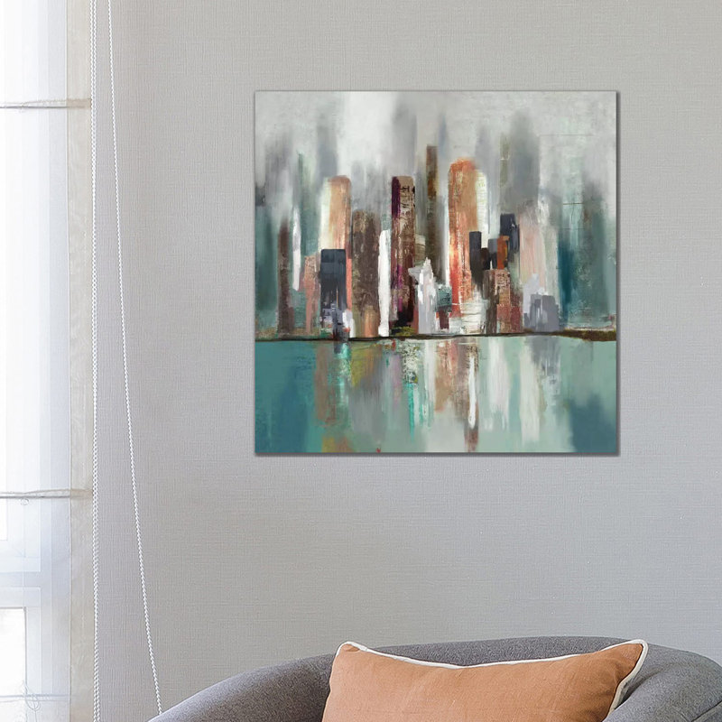 Illumination II by PI Studio - Wrapped Canvas Painting, 66.04 cm H x 66.04 cm W x 3.175 cm D