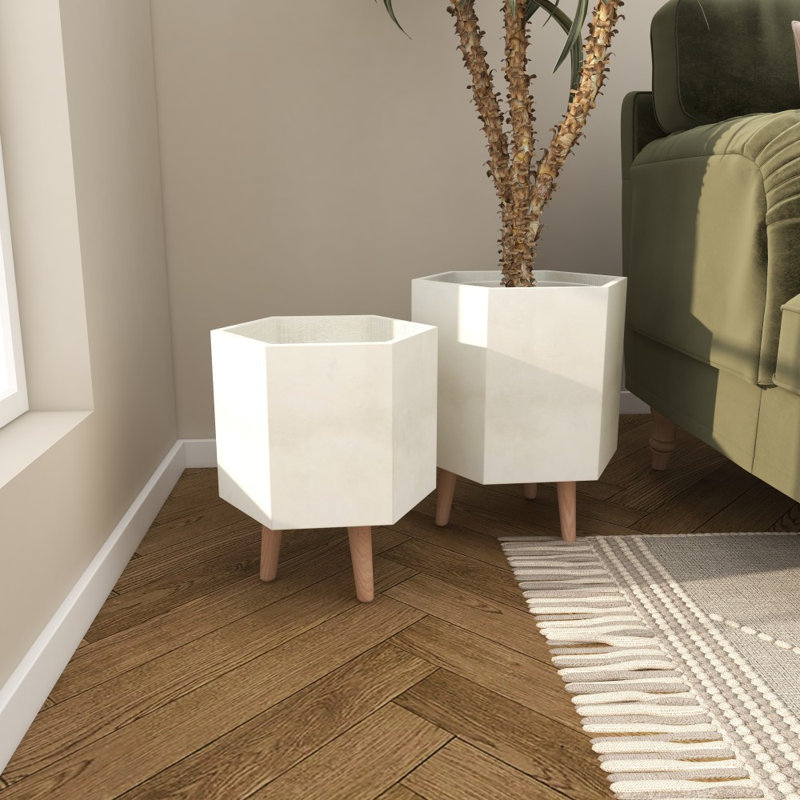 Vanmatre Planter, White