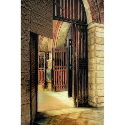 Italian Gateway by Danny Head - Wrapped Canvas Painting