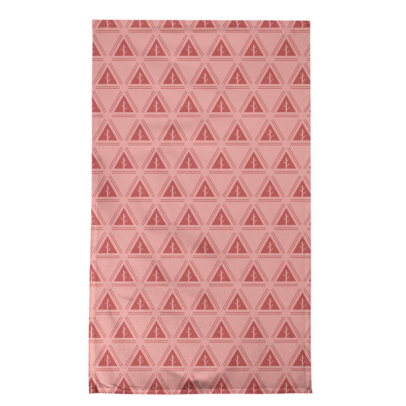 Theo Nath Tea Towel Kitchen Towel, Pink/Red, Poly Twill