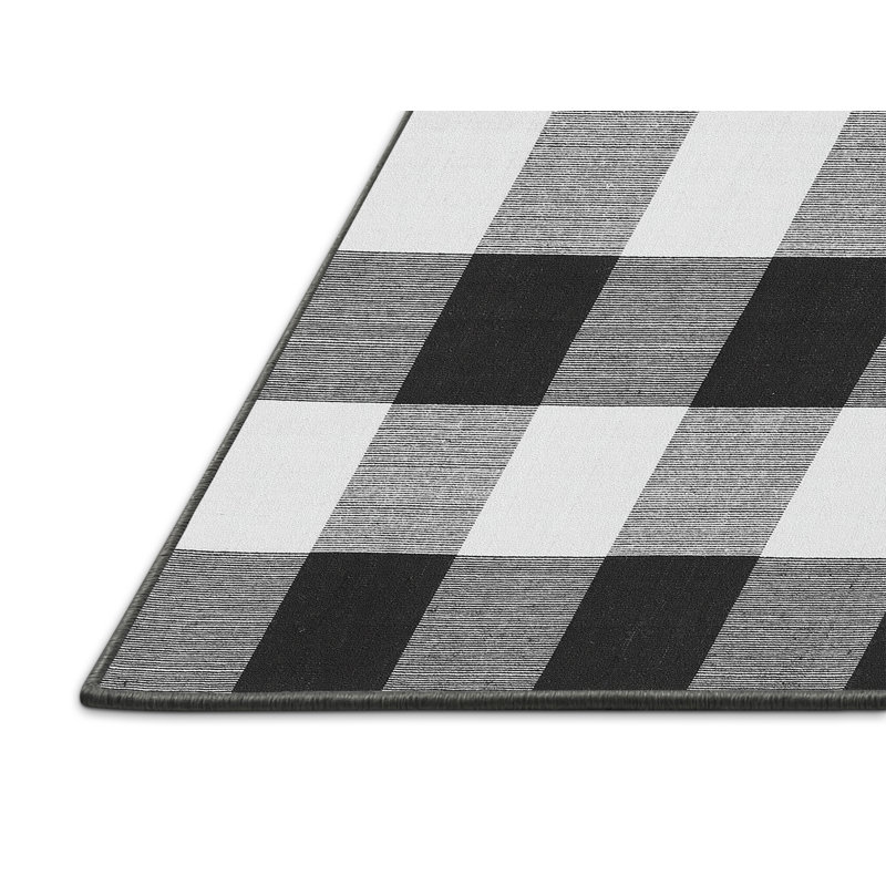 Tapis gris contemporain 3015, Rectangle 4 pi x 6 pi