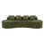 Velours vert