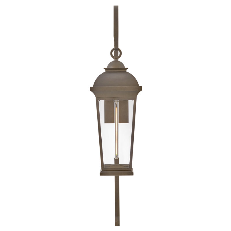 Hinkley Hawthorne Grande Wall Mount Lantern, 55" H x 12" W x 14" D