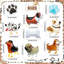 9 ballons en aluminium pour articles de fête pour chien, articles de fête pour chien