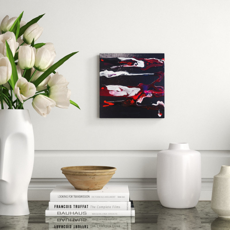 'Cherry Cola' - Wrapped Canvas Painting Print