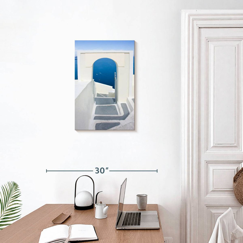 Lilie Santorini Gate, 24" H x 16" W