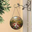 Baies d'automne de style vitrail flottant sur des panneaux de vitrail-1463019141
