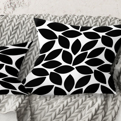Monochrome Pattern XII Pillow