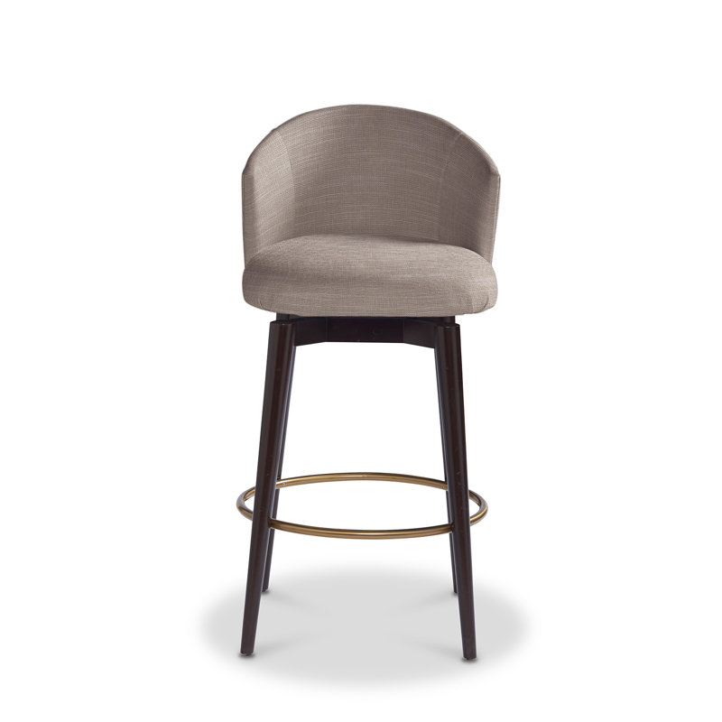 Luna Bar Stool, Bar Stool (30” Seat Height), Gray, Legends