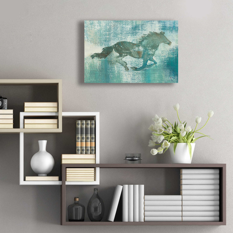 «Mustang Study» par Studio Mousseau, H 16 po x l 24 po x P 0,2 po