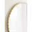 Aurelia Rippled Round Bathroom Mirror