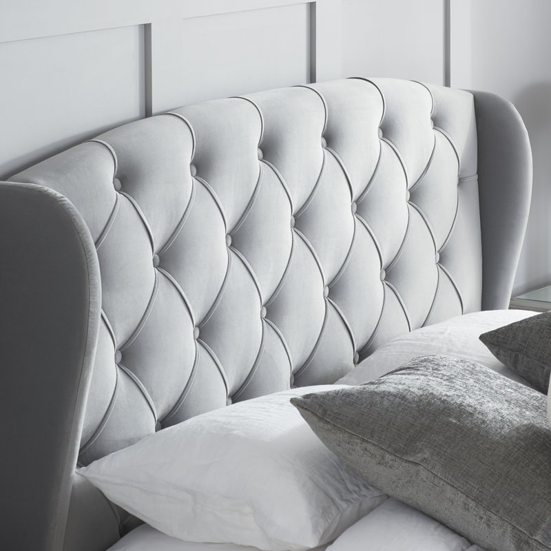 Princetown Upholstered Bed Frame, Double (4'6)