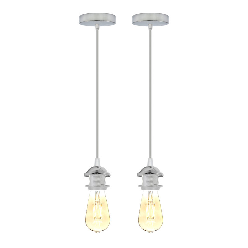 Germanos 2 - Light Single Pendant, No, Chrome