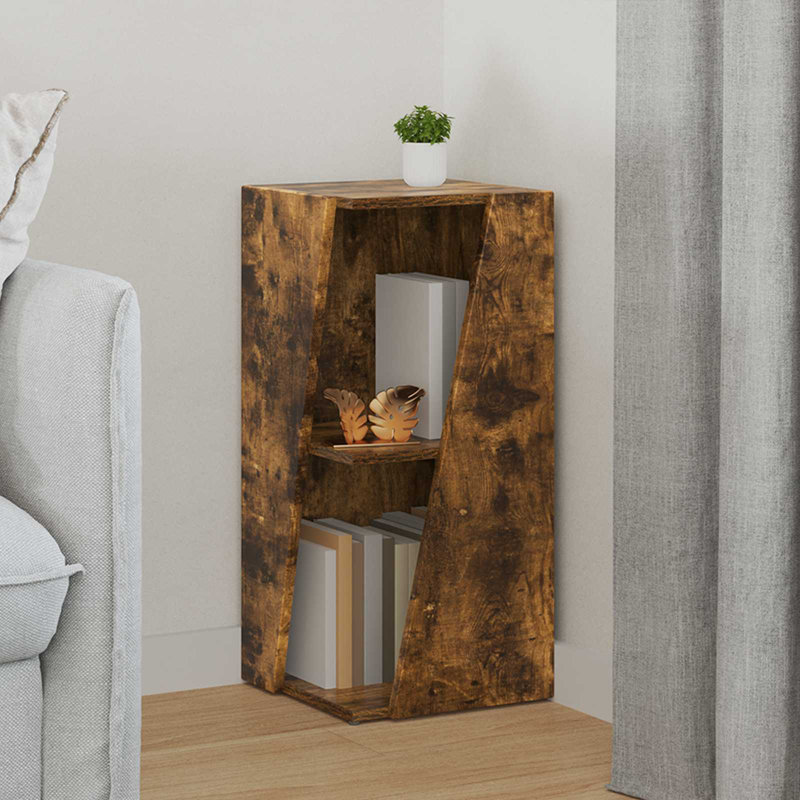 End Table, Smoked Oak