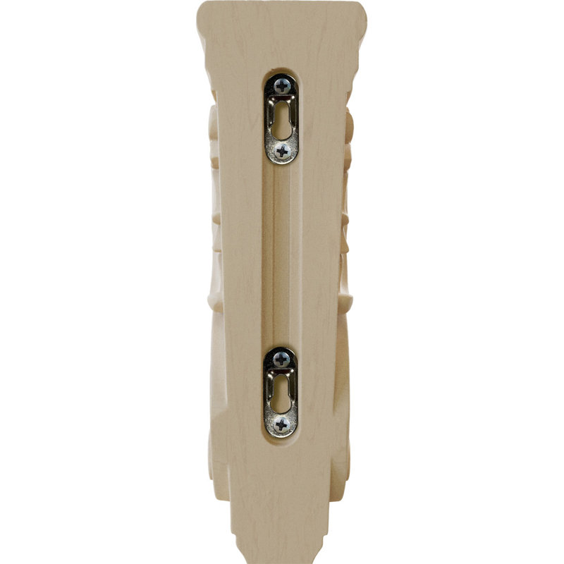 Corbeau Hudson Acanthus, Aulne, H 10 po x l 3 po x P 7,75 po
