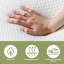 Matelas en mousse à mémoire de forme moyenne ferme, mousse à mémoire de forme respirante, mousse et tissu certifiés sécuritaires, matelas dans une boîte-715176776-729453173