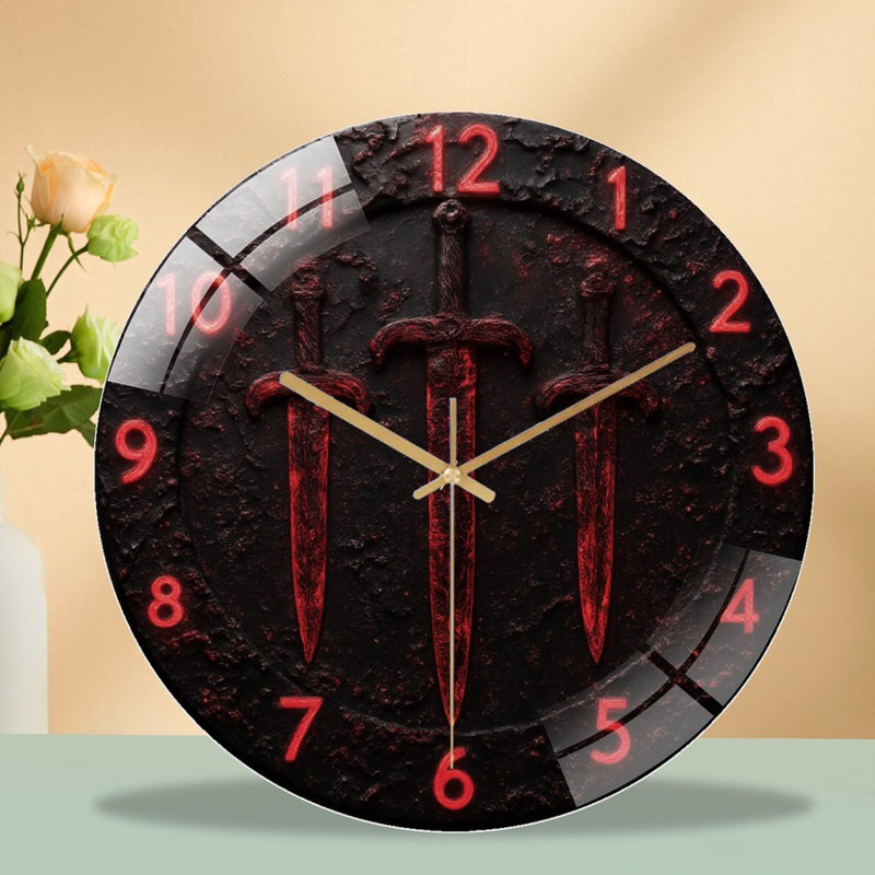 Horloge murale 12 po