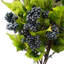 Plastic, Silk Grape Leaf Arrangement