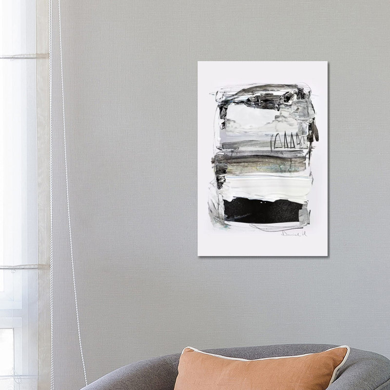 Neutral Tones I by Dan Hobday - Wrapped Canvas Painting, 66.04 cm H x 45.72 cm W x 1.91 cm D