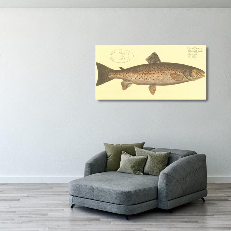 Trout MCG-B854, 20'' H x 40'' W