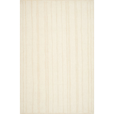 Martha Stewart Hand Tufted Wool Striped Rug