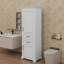 Meuble-lavabo autoportant moderne et élégant de 71 po, tablettes réglables et fixes